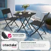 TecTake 403196, Černá, 2 sedadlo/sedadel, Dospělí a děti, Náhled obrázku produktu 8