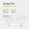 Technik E14 Glühlampe B35 60W 570lm 2700K extra warmweiß 10 Produktbild-Vorschau 3