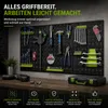Werkzeugwand 120 x 60 cm 17 tlg. Set Metall Lochwand Produktbild-Vorschau 7