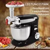 Syntrox Germany Teigknetmaschine 1300W 6,5L mit Fleischwolf Produktbild-Vorschau 9
