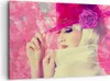 Bild auf Leinwand - Leinwandbild - weiblich Blumen- Blume Produktbild-Vorschau 1