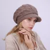 Wintermütze Damen Mütze mit Shirm Damen Schirmmütze Damen Produktbild-Vorschau 4
