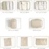 Reise-Organizer Set 8-teilig, Wasserdichter Packwürfel, Für Produktbild-Vorschau 2