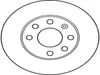 TRW Bremsscheiben (2 Stück) Vorderachse DF1609 Produktbild-Vorschau 3