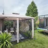 Outsunny Gartenpavillon Pavillon Gartenzelt mit 4 Produktbild-Vorschau 9