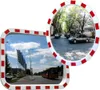 Verkehrsspiegel Weiß & Rot  x  x  - Weiß & Rot - Polymethyl Produktbild-Vorschau 2