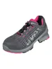 A single grey and pink safety shoe for women is shown against a white background. Náhled obrázku produktu
