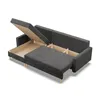 BLANK - Links Ecksofa mit Schlaffunktion, Wendekissen, Produktbild-Vorschau 8