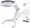 LED-Lupenlampe, dimmbare Freisprech-Lupe mit Licht und Produktbild-Vorschau 1