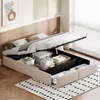 Letto imbottito INONEFT, 160x200 cm, piattaforma, letto Anteprima dell’immagine prodotto 2