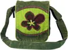 Kleine Schultertasche, Hippie Tasche, Goa Tasche - Grün, Produktbild-Vorschau 3