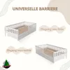 Crazy Pine Kinderbett mit Schublade 200x100cm – Massives Produktbild-Vorschau 3