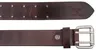 VELARIO Echtleder Gürtel Herren 4 cm kürzbar Schwarz Braun Produktbild-Vorschau 4