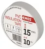 Izolační páska PVC 15mm / 10m bílá, 10 ks Náhled obrázku produktu