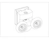 Aurlane Doppellaufrollen (oben) 23mm AURL288 4 Stück Produktbild-Vorschau 2