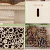 CADOCA® Insektenhotel Bug's Inn 31x30,5x9,5cm Holz Produktbild-Vorschau 4
