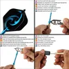 Belle Vous 12er Pack Profi Dartpfeile Steeldart - Produktbild-Vorschau 5