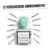 Mini Stempel Set Trodat Kreativstempel Pastellgrün 12 Produktbild-Vorschau 4