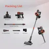 JIGOO C200 Kabelloser Staubsauger, 23 kPa Saugkraft, 40 Min Produktbild-Vorschau 12