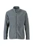 Strapazierfähige Fleece Jacke im Materialmix carbon/black, Produktbild-Vorschau 8