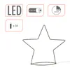Stella in metallo con illuminazione - circa 34 cm / 35 LED Anteprima dell’immagine prodotto 3