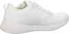 A side view of a white Skechers Bobs Squad shoe. Náhled obrázku produktu