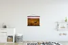 MuchoWow® Textilposter Löwe - Savanne - Gras 40x30 cm mit Produktbild-Vorschau 2