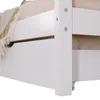 Homestyle4u dětská postel bílá 90x200cm domácí postel Náhled obrázku produktu 12