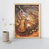 PEINTURE PAR NUMEROS AVEC CADRE Combat de Balrog Le Voir les images du produit 2