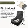 BLUZELLE Hunde Autositz & Hundebett 2-in-1 für Auto Produktbild-Vorschau 6