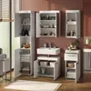 Kúpeľňová skrinka Vicco Luna biely 37 x 190 cm, Model 38762 Náhľad obrázku produktu 5