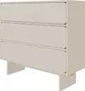 A 3-drawer chest of drawers on a white background. Voir les images du produit