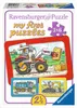 Escavatore, trattore e caricatore ribaltabile Ravensburger Anteprima dell’immagine prodotto 1
