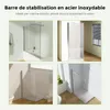 S'AFIELINA Barre de support pour paroi de douche, Barre de Voir les images du produit 6