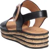Gabor 64.550 sandali da donna - sandali con cinturino nero Anteprima dell’immagine prodotto 11