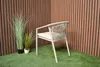 Gartensessel Valencia Warmweiß Relax Dining (stapelbar) – Produktbild-Vorschau 6