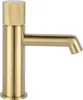 Ben Engraved Cross Waschtischbatterie Gold - Wasserhahn Bad Produktbild-Vorschau 2