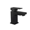 A black faucet is shown against a white background. Produktbild-Vorschau