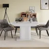 Table de salle à manger Vicco Fenaro Blanc 120x80cm Voir les images du produit 7