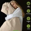 Jersey Bettwäsche 135x200cm 80x80cm Creme Produktbild-Vorschau 4