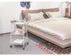 Verk 27489 Třípatrový kovový regál na kolečkách 78 x 40 x Náhled obrázku produktu 4