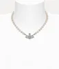 Vivienne Westwood Mini Bas Relief Pearl Choker Produktbild-Vorschau 1
