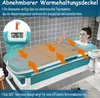 UISEBRT Klappbadewanne 132x61x54cm Faltbare Badewanne Produktbild-Vorschau 4