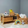 Creative Home Cesto Portaoggetti in Vimini | Naturale con Anteprima dell’immagine prodotto 8