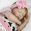 55 cm Babypuppe handgemachtes Silikon Mädchen Produktbild-Vorschau 1