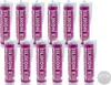 ARLI SET: 12x Silikon 310ml transparent Universal Sanitär Produktbild-Vorschau 1