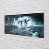 Glasbilder 140x70 Wandkunst Wald Einhorn Mond Produktbild-Vorschau 2