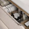 Waschtisch 120cm, Eiche mit beige, OLUO-56-BEIGE Produktbild-Vorschau 3