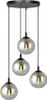 Lampadario Emibig 4xE14 40W COSMO 4 BL/GRAFITE PREMIUM Anteprima dell’immagine prodotto 1