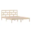 The Living Store Massivholzbett Kiefer 160x200 cm Produktbild-Vorschau 4